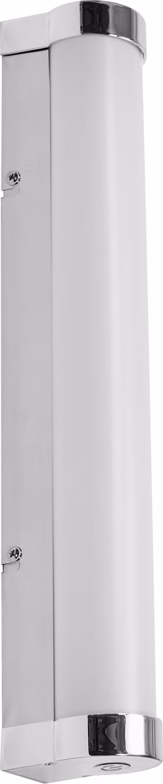 OSRAM ORBIS Tubo specchio/parete con LED, vetro smerigliato/cromo, 9W, 900lm, dimmerabile, 3000/4000K regolabile tramite interruttore a parete, diametro 40cm, protezione IP44 contro corpi estranei/schizzi d'acqua