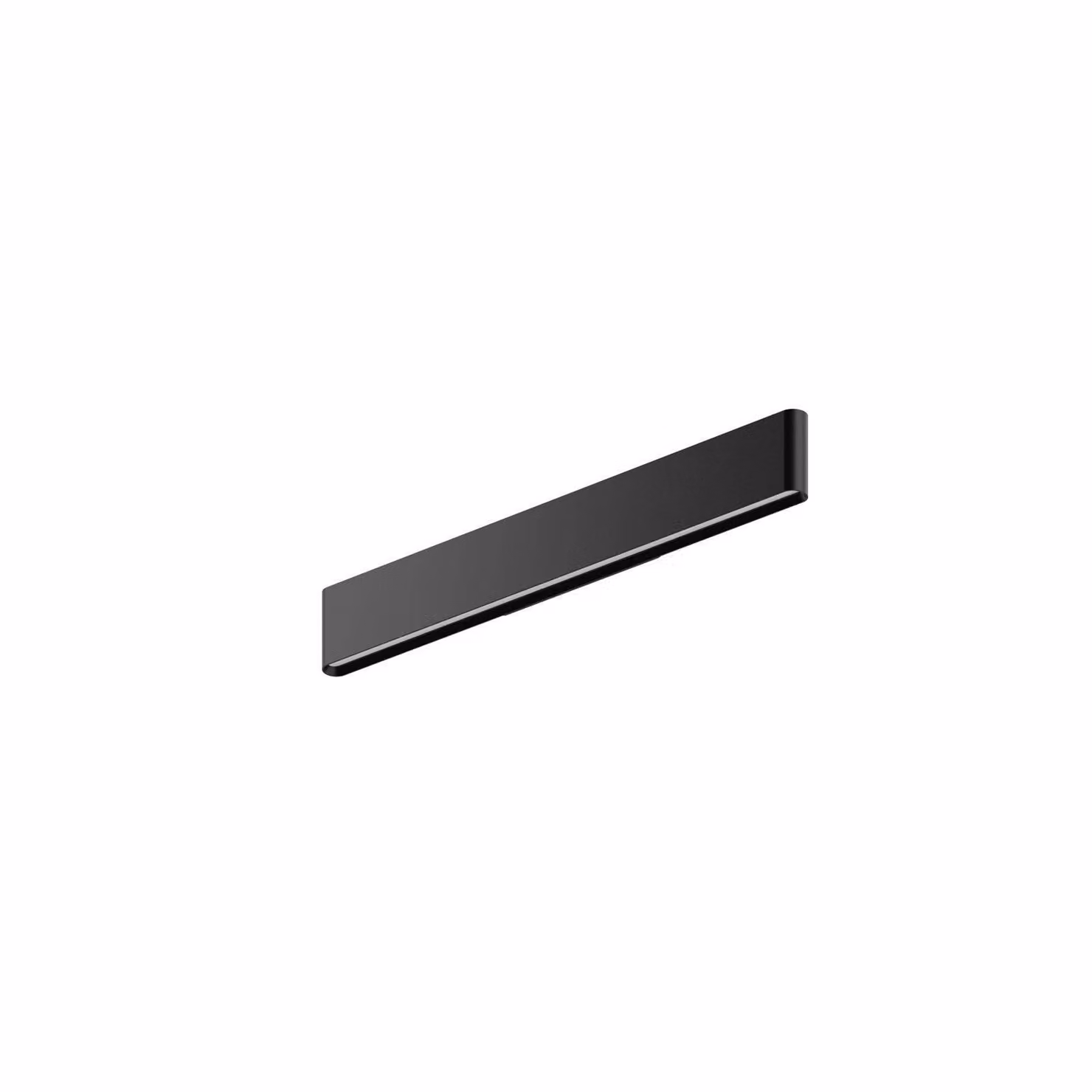 Linea Light Applique da parete a LED Satori, Nero, Soggiorno / Sala da pranzo, Alluminio, Applique a LED