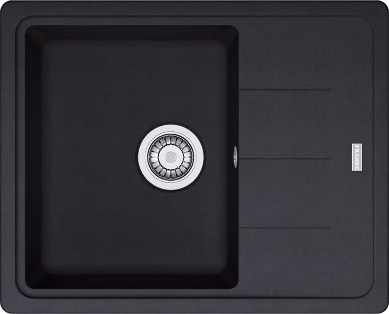 Lavello Franke BASIS BFG 611-62 ONYX con funzionamento eccentrico / Lavello da cucina Fragranit