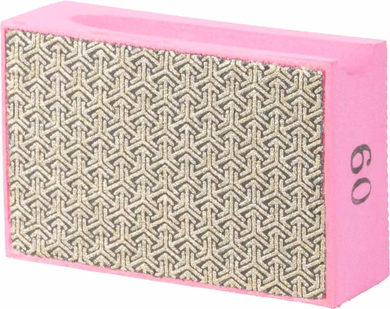Spugna Strend Pro Premium, 90x58x30 mm, P60, abrasiva, diamantata, per posatori di piastrelle
