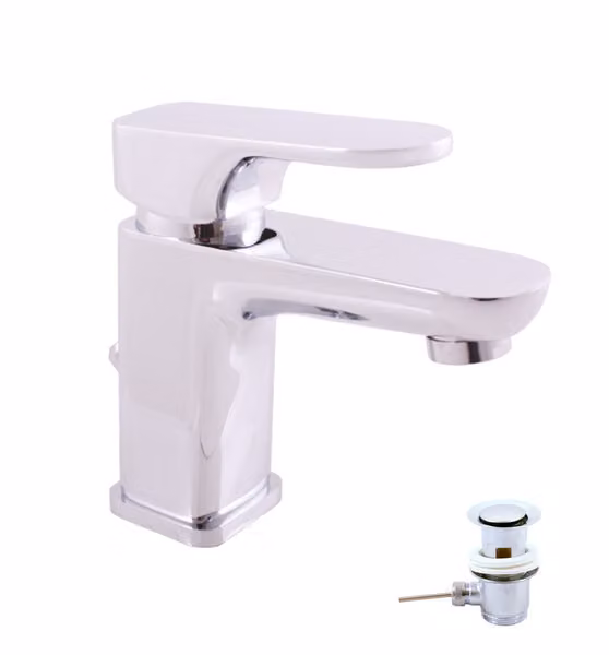 Slezák-RAV Slezák Rav YU127Miscelatore per lavabo con apertura di scarico Colore: cromo, Dimensioni: 1/2''