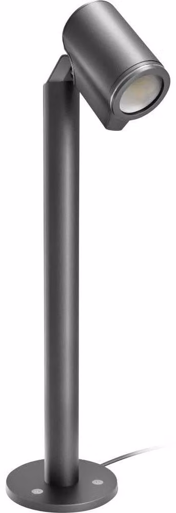 Faretto da giardino Steinel Spot Way C, 24V, RGBWW, 16 milioni di colori, sensore di luminosità, dimmerabile, controllo tramite app, Plug & Play, grado di protezione IP65 – Modello: Faretto da giardino