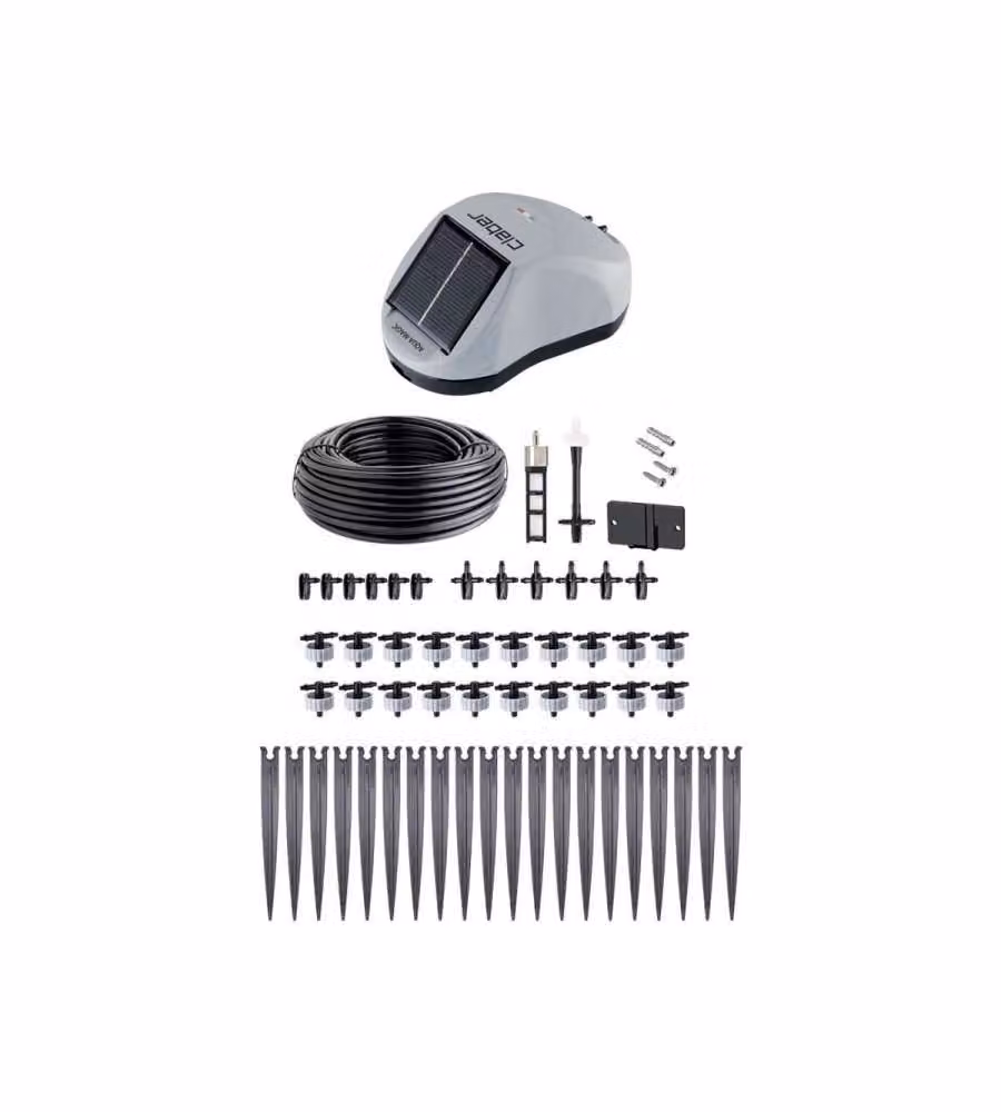 Kit irrigazione a goccia Claber Aqua-Magic System 8063 con timer ed emettitori – 2