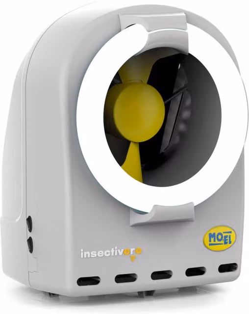 Zanzariera Elettrica ad Aspirazione 32W Moel Insectivoro Double 361G