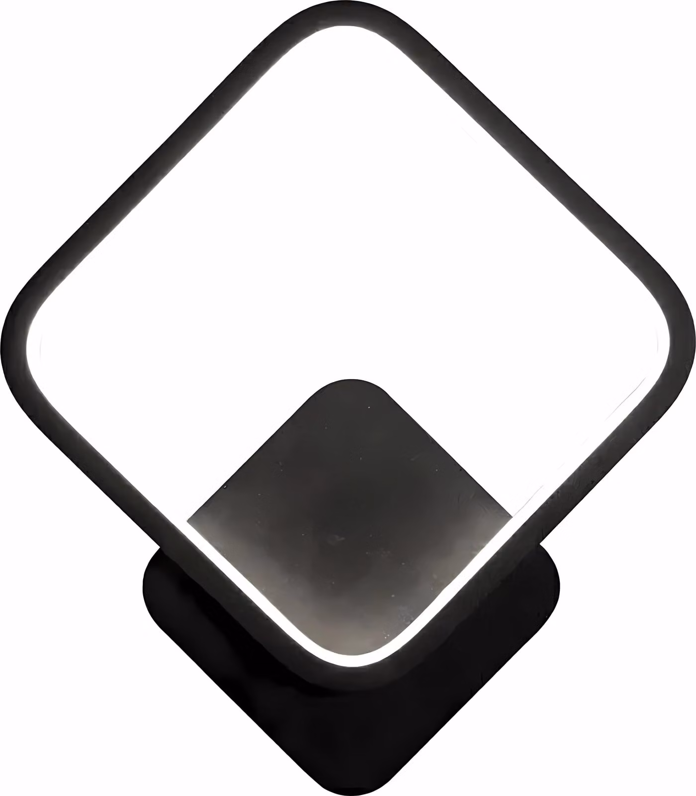 KAXL Lampada da parete LED 14W, nero, 20x23cm ZD113A