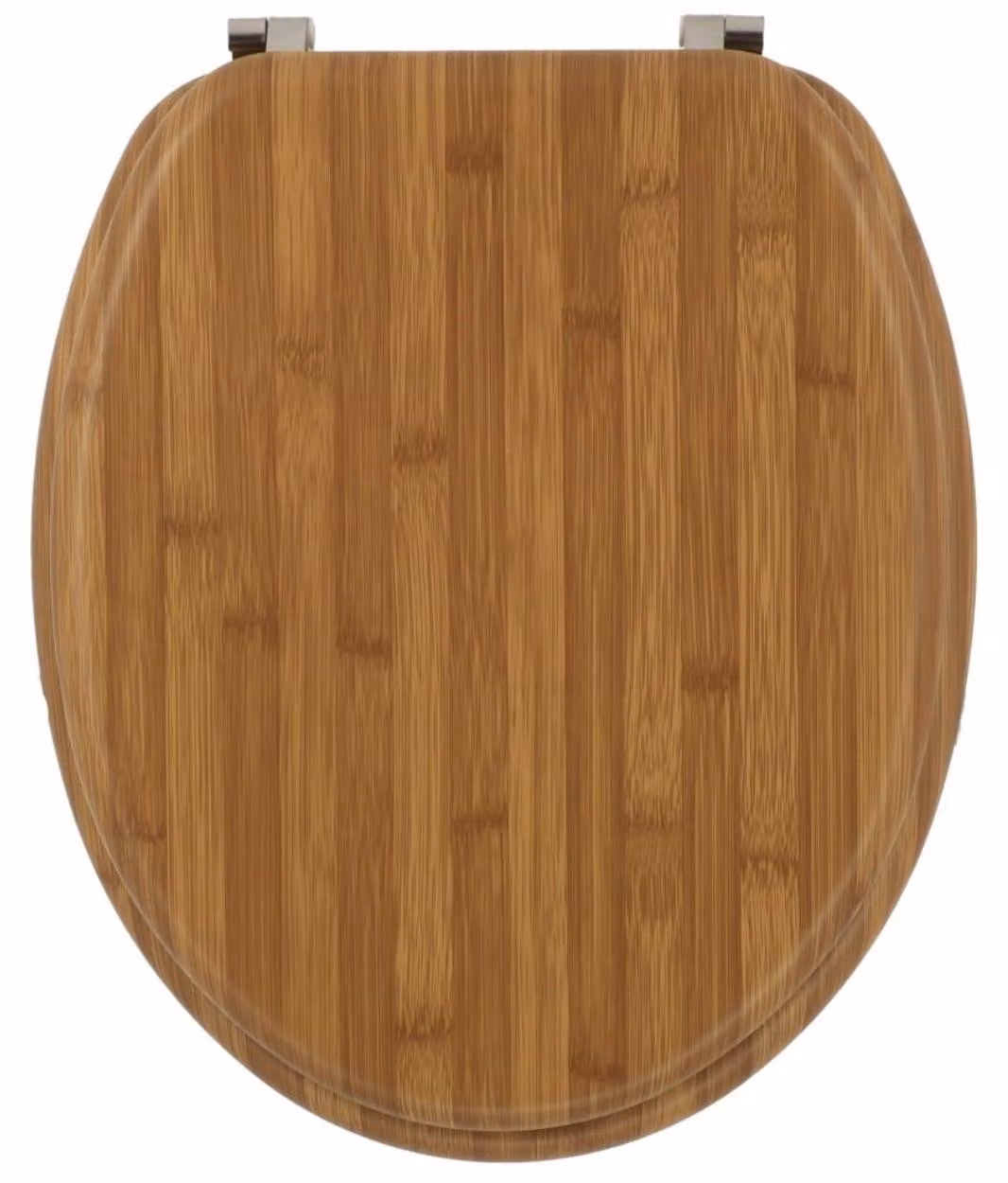 TENDANCE | Sedile WC - Coperchio WC - Sedile per WC - marrone - 44 x 37 cm - in legno - Sedile per WC - Accessori da bagno - Decorativo - moderno