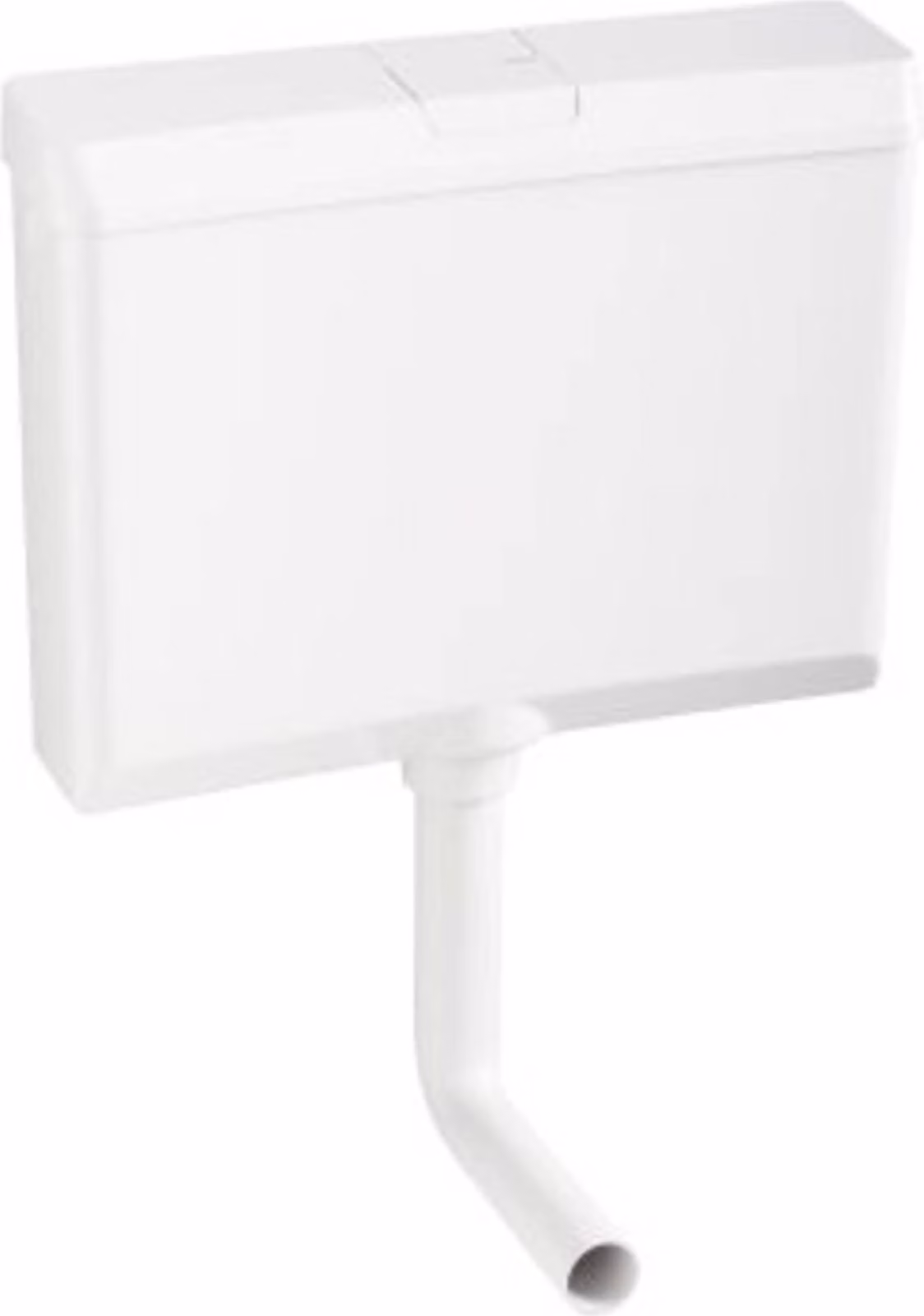 Wisa Serie 790, cassetta di scarico da incasso, colore bianco