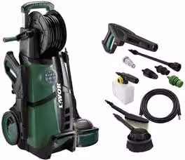 Idropulitrice ad acqua fredda Lavorwash LVR4 Plus 180 Digit con motore da 2500 W, colore verde