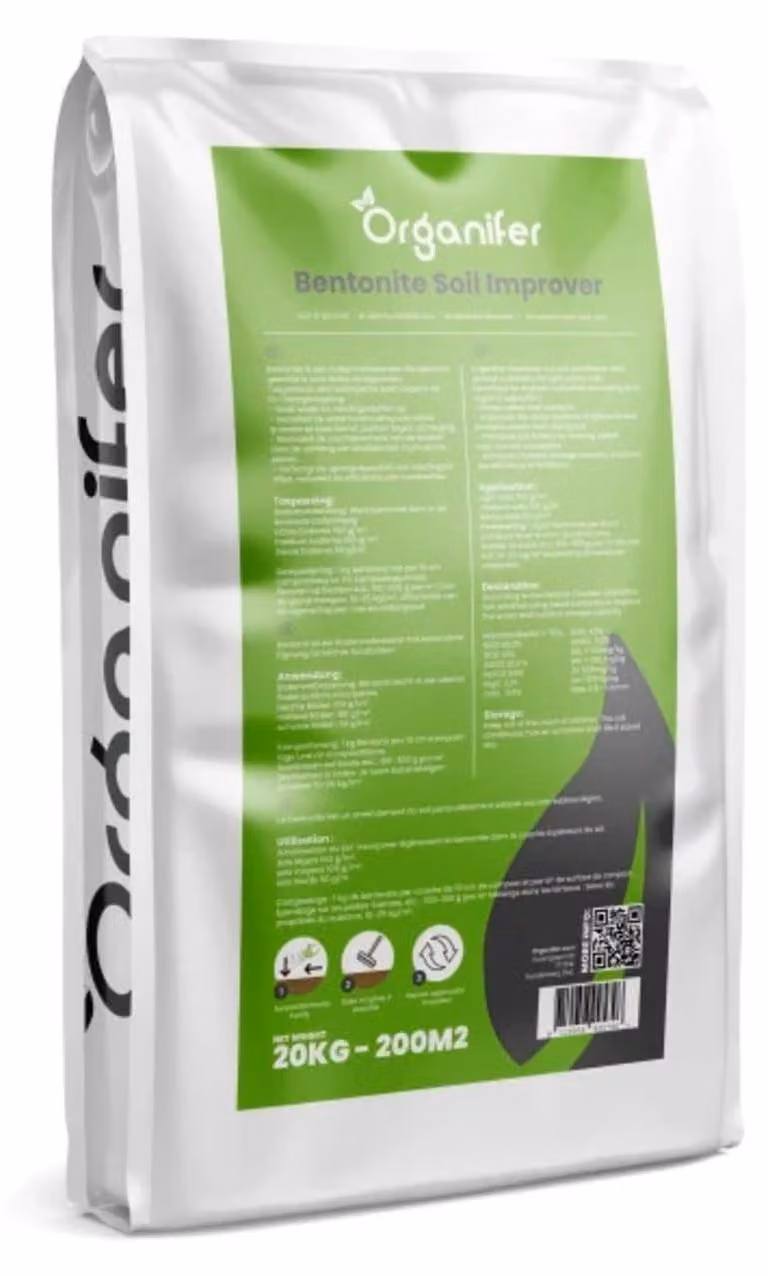 Elzusha - Minerale argilloso bentonitico, 20 kg, per il miglioramento del terreno e la ritenzione dell'acqua