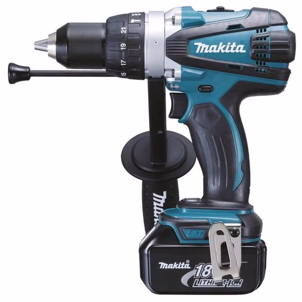 Trapano a percussione a batteria Makita LXT 18 V - 91 Nm - 0 - 2.000 giri/min
