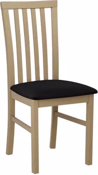 Sedie da tavolo da pranzo FRATONIA 1 - rovere sonoma / nero