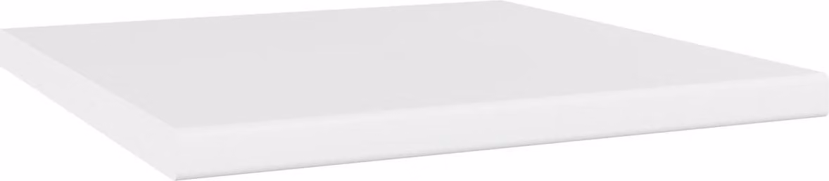 Piano di lavoro da cucina largo 60 cm, spessore 38 mm, bianco opaco Cucina Aria