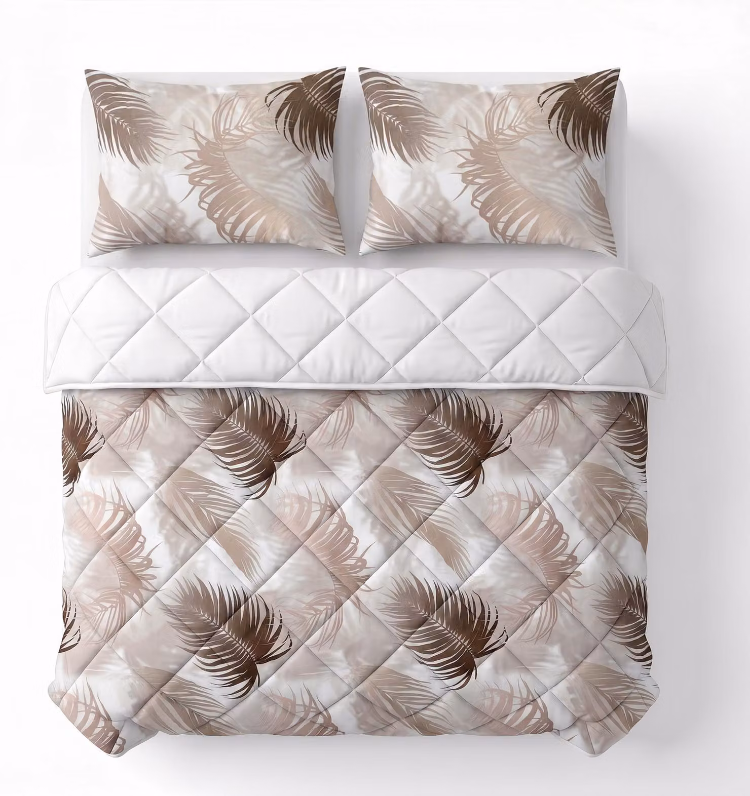 Sleeptime, coperta per letto "Lazy", colore Jayda Sand, dimensioni 240 x 200 cm, inclusi copricuscini