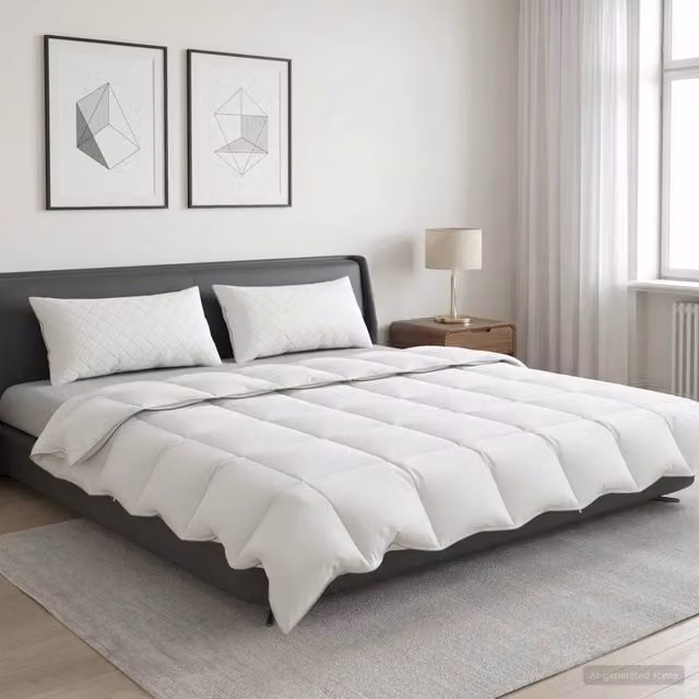 Set di piumoni in piume d’oca al 90% FULDA 3 pz 200 x 200 cm 3442292
