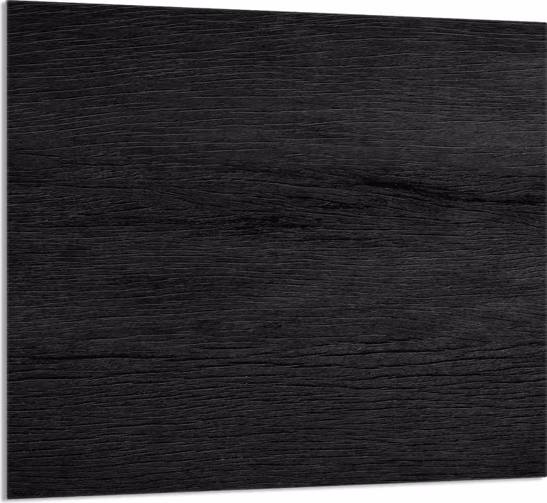 PIATTO IN VETRO PER CUCINA 65x60 Nero