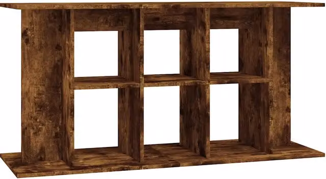 Supporto per acquario in legno multistrato rovere fumo marrone L: 120 cm, P: 40 cm, H: 60 cm