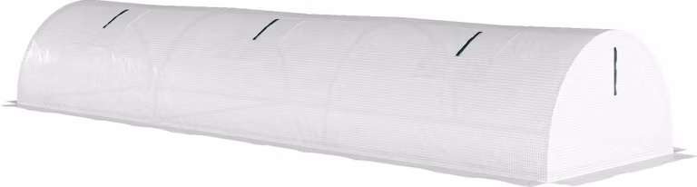 Serra con finestra avvolgibile, tetto rotondo, resistente all'inverno, serra in pellicola di acciaio, idrorepellente, serra per balcone, serra per pomodori con protezione UV, 300 x 80 x 45 cm, serra per pomodori per verdure, verde