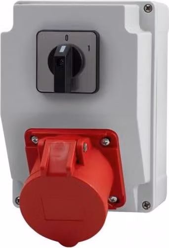 Quadro elettrico RS-KOMBI - Prese 16A/5P, interruttore 0/1(16A) F3.1873