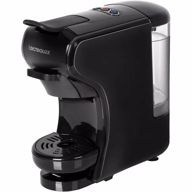 Macchina da caffè 4 in 1 DICTROLUX Alice Express nera da 1450 Watt