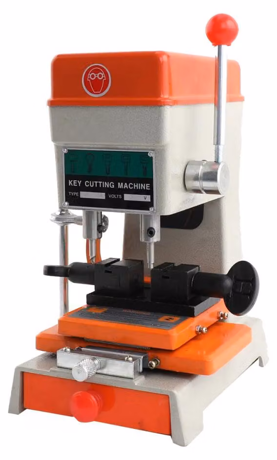 Macchina per la duplicazione di chiavi - Fresatrice verticale per chiavi - 220 V - 100 W - 8.000 giri/min - Attrezzo per fabbri