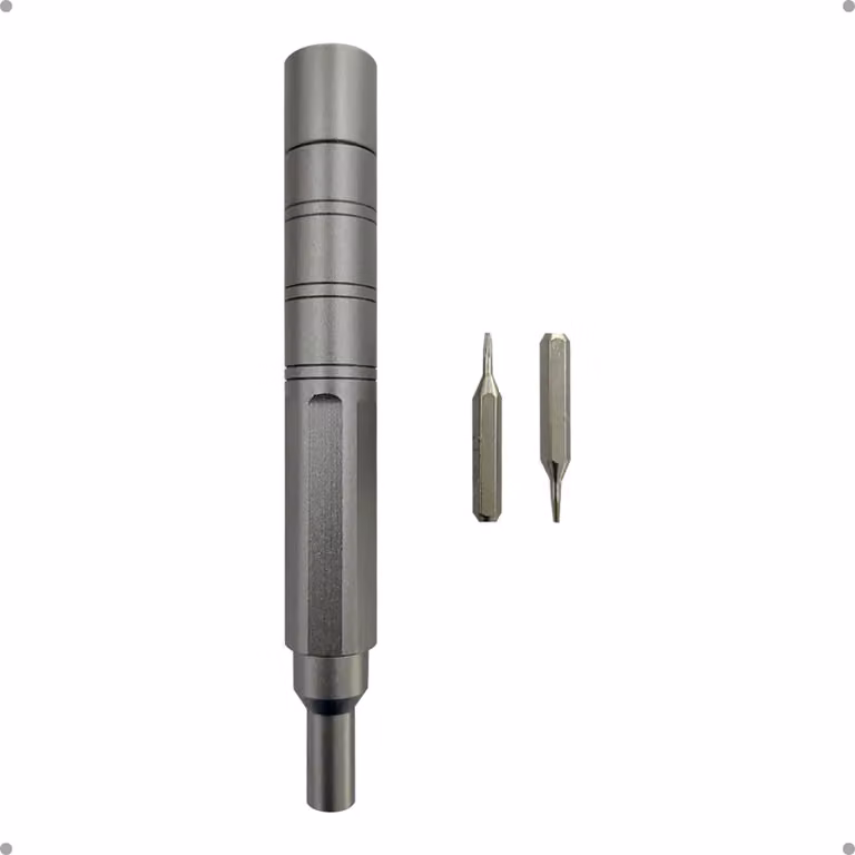 Omgoods - Mini kit di precisione per riparazioni, con cacciavite e punte