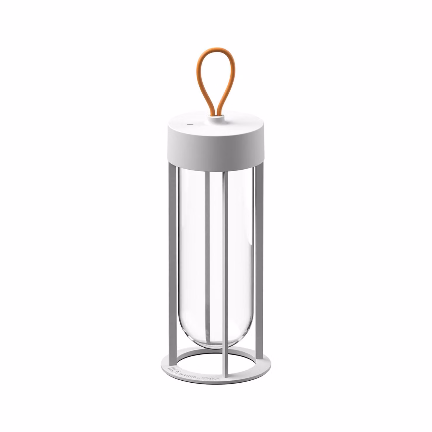 Flos - In Vitro Unplugged - Lampada da tavolo da esterno - Bianco