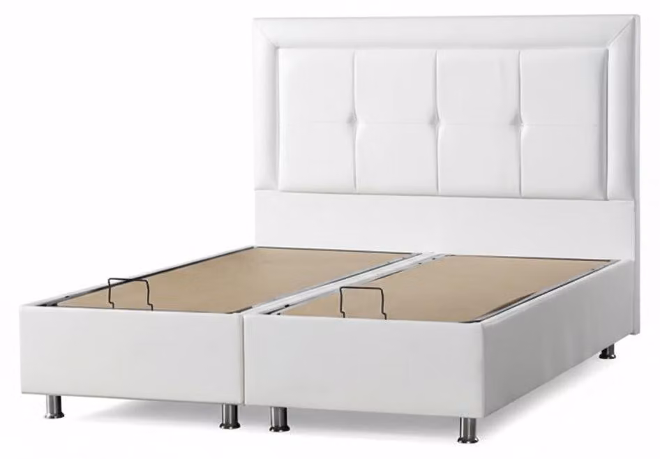 Letto con testiera, robusto, comodo e moderno