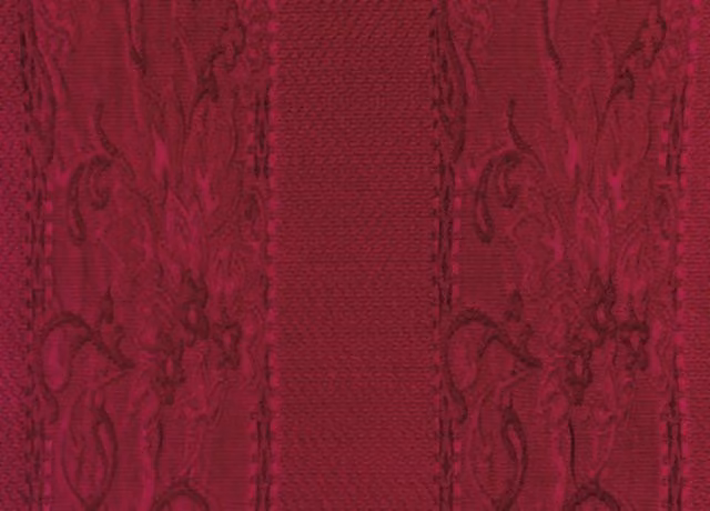 Copridivano Biancheriaweb Disegno Odissea per 3 Posti, Colore Rosso, Tessuto Jacquard in Cotone ed Elastane