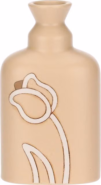 Campana profumatore per ambienti Iconic Elegance THUN in ceramica beige con diffusore a bastoncini e fragranza floreale