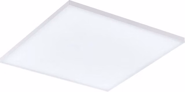 Plafoniera Moderna Eglo Turcona Bianca con LED Integrato 20W