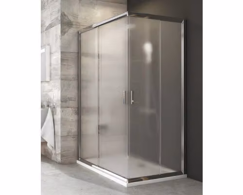 Cabina doccia laterale con ingresso angolare RAVAK Blix BLRV2K 110 cm Gloss+Grape 1XVD0C00ZG