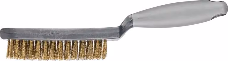 PFERD TOOLS Spazzola manuale con corpo in plastica e impugnatura ergonomica HBUP Filo di ottone
