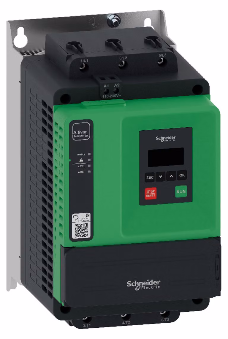 SCHNEIDER ELECTRIC Avviatore statico Ats430, 62A, 208 a 600V 1 pezzo