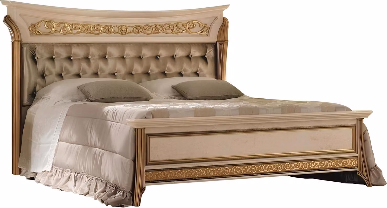 Bett Polsterbett Betten Polster Designer Hotel Doppel 180x200 arredoclassic