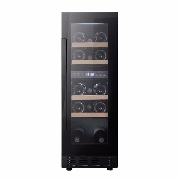 Cantinetta vino da incasso - Arctic Collection 30D Fullglass Black - Cavin