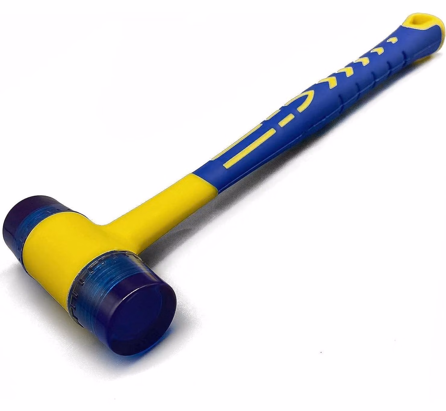 Martello in gomma da 30 mm, martello di precisione antiscivolo e senza rinculo, ideale per lavori in pelle, gioielleria e modellismo, lunghezza 260 mm