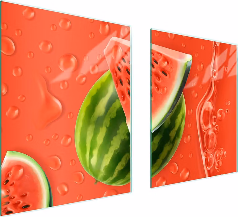 Piastra Protettiva In Vetro Per Cuore 85X52 Melone D'acqua
