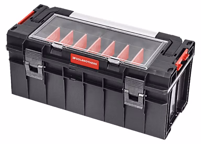 Toolbrothers RHINO Valigia portautensili sottile ECO Handling+ Long Edition 22 l IP54 + vassoio portautensili