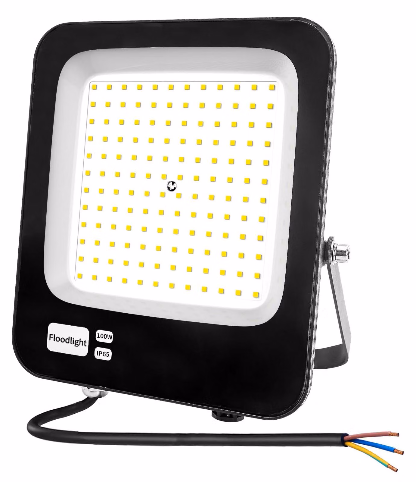 Faretto LED da 100W, grado di protezione IP66, luce bianca calda a 3000K, 8000 lumen