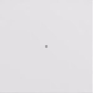 Berker 75161099 Sensore a pulsante singolo, bianco polo opaco, B.IQ