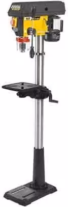 Trapano a colonna da banco Femi DP 12 943 con potenza di 460 W, colore giallo