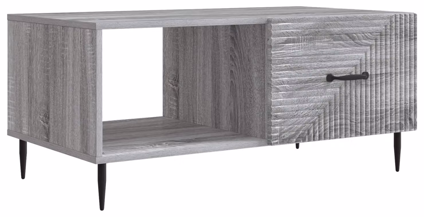 Tavolino da salotto Grigio Sonoma 90 x 50 x 40 cm