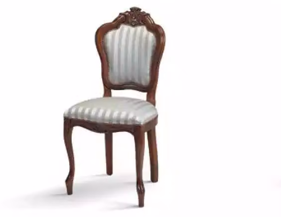 Stuhl Holz Italienische Möbel Esszimmer Stühle Luxus Design Lehnstuhl