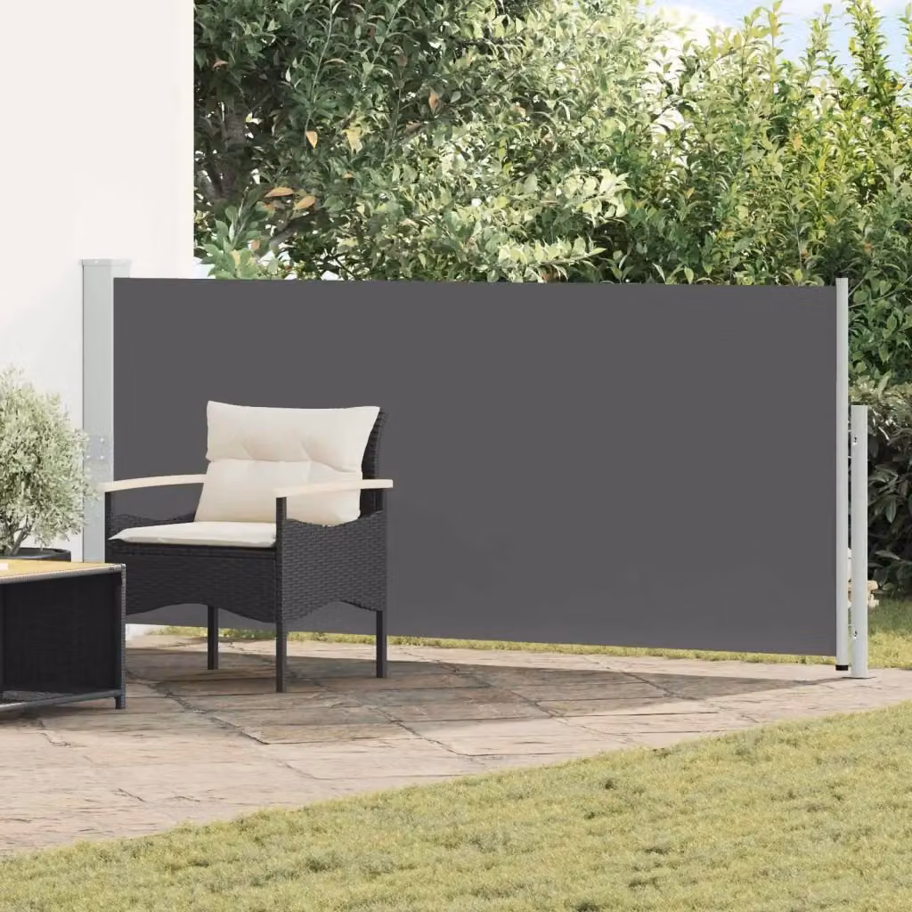 Tenda laterale retrattile DESIGN IN in poliestere e acciaio, colore Antracite, L: 500 cm, H: 160 cm – 2