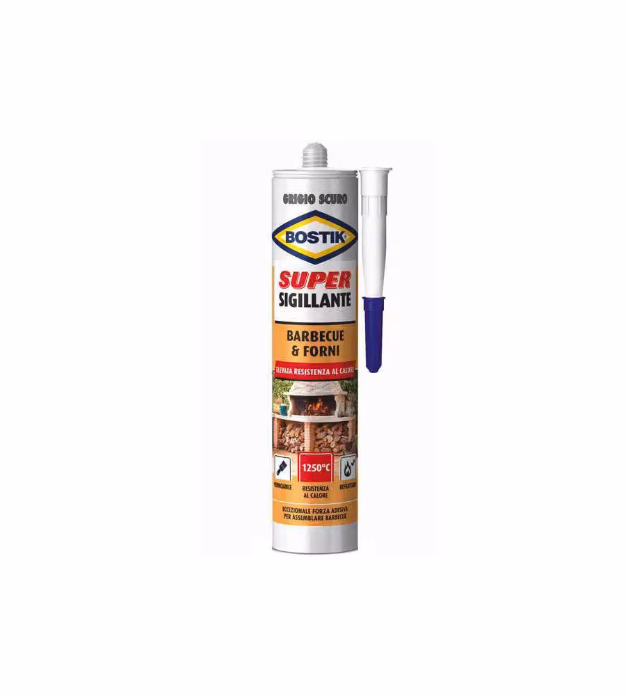 Sigillante Alta Temperatura Grigio Scuro G 530 Bostik