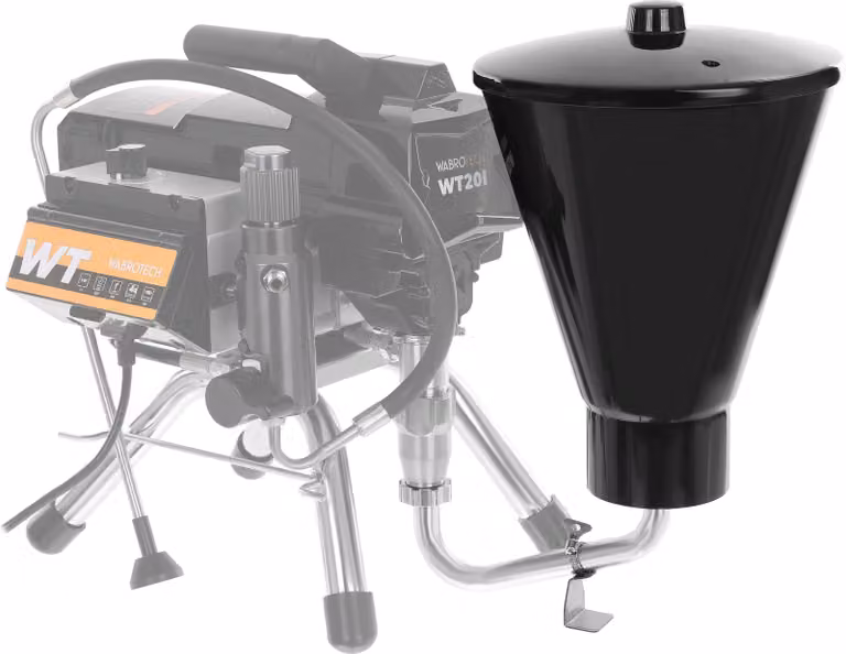Contenitore di vernice per attrezzature di spruzzatura 6L Airless spruzzatura attrezzature contenitore superiore vernice imbuto WABROTECH