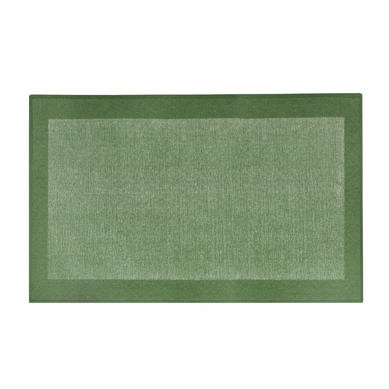 Tappeto da cucina KASANOVA in cotone verde, antiscivolo, L: 57 cm x P: 140 cm – 2