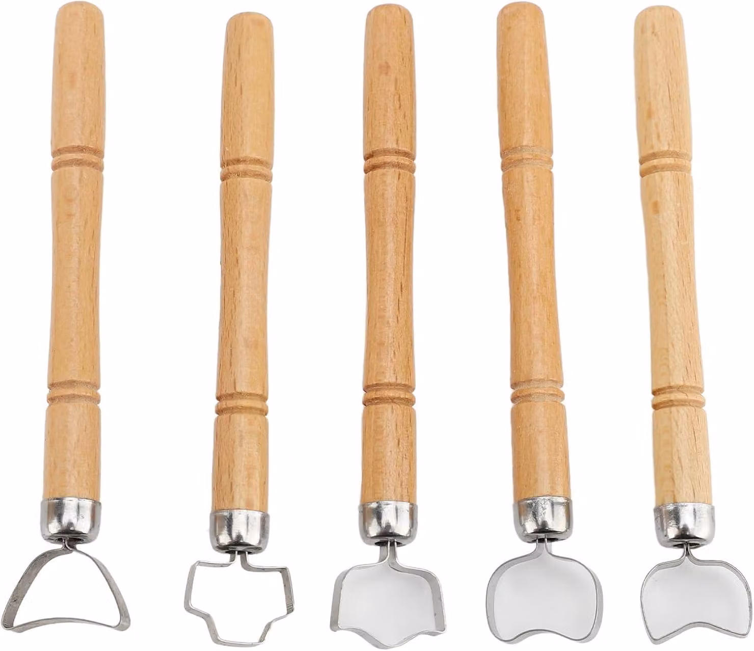Set di scalpelli per Vetroceramica, composto da 5 pezzi, con profondità di taglio regolabile, ideale per lavori di modellazione della Vetroceramica e della terracotta