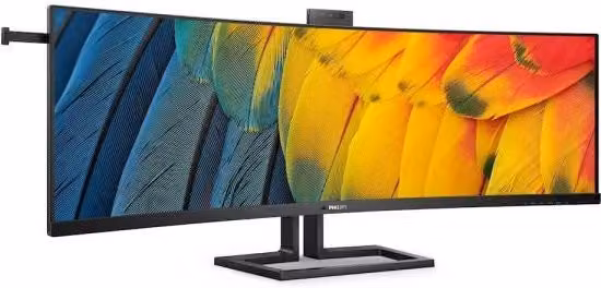 Monitor PC Philips Serie 6000 45B1U6900CH/00 Ultrawide Dual Quad HD LED da 113 cm (44.5 pollici) Nero – 1