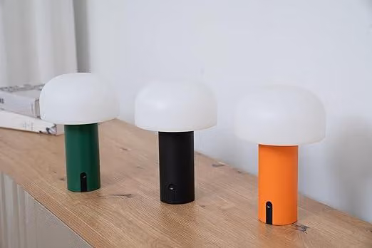 Lampada a Led da Tavolo Tonalità di Colore 2700K Dimmerabile Fungo Verde